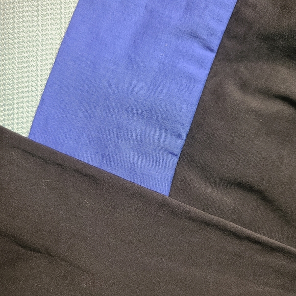 Mini Goth Cocktail Dress in Black w Blue Detail - Picture 5 of 16